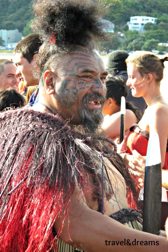 Guerrer maorí. Paihia, NOva Zelanda / Maori warrior. Paihia, New Zealand